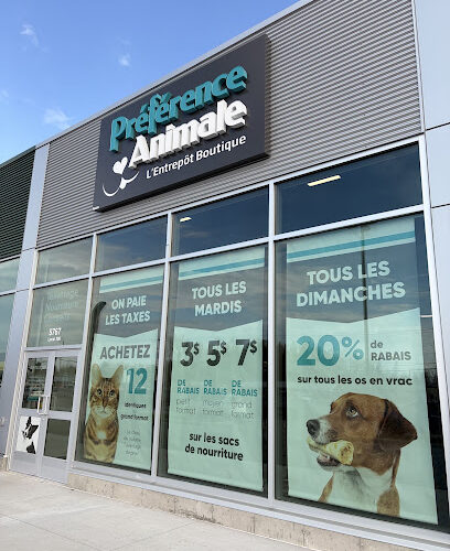 Préférence Animale l'Entrepôt Boutique